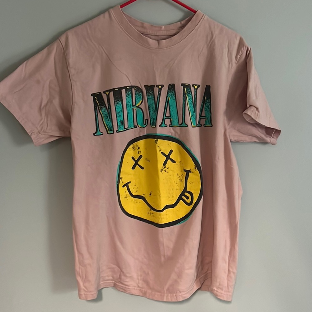 Oversized Nirvana tee